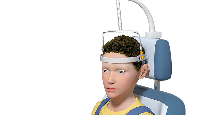 Example of the Headpod being used