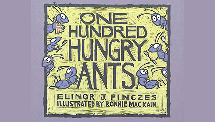 100 hungry ants
