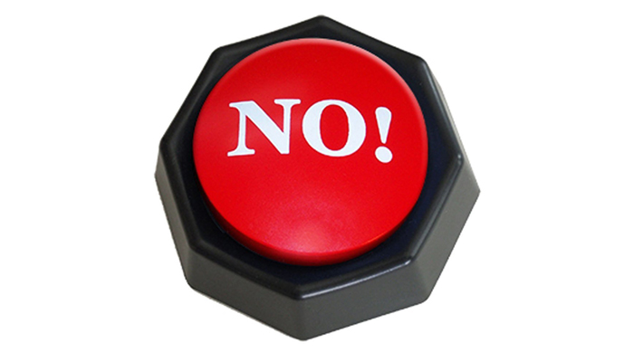 No Button