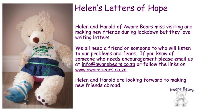 Helen's Letters of Hope