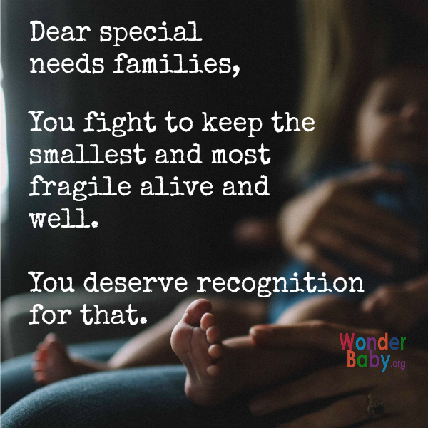 dear special needs parents