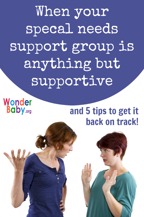 When Your Special Needs Support Group is Anything but Supportive