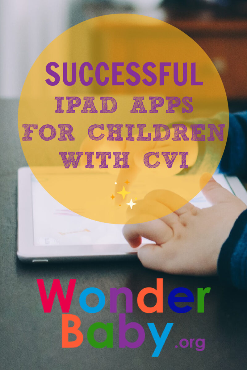Successful iPad Apps for Children with CVI