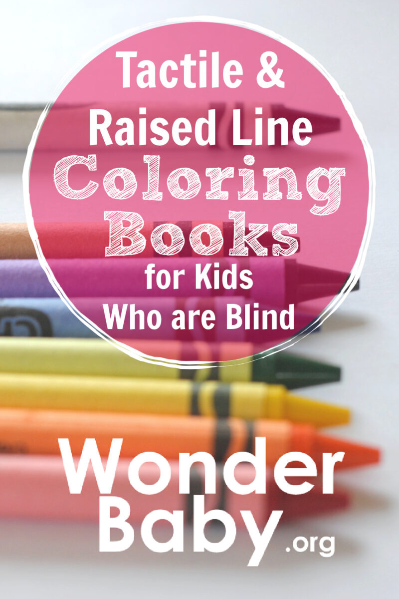 Tactile and Raised Line Coloring Books for Kids Who are Blind or Visually Impaired