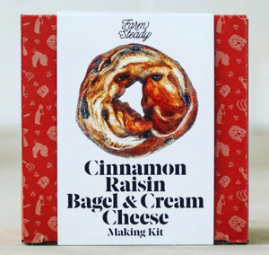 Farmsteady Cinnamon Raisin Bagel & Cream Cheese Making Kit