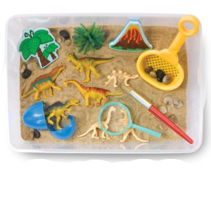 Dinosaur Dig Sensory Bin