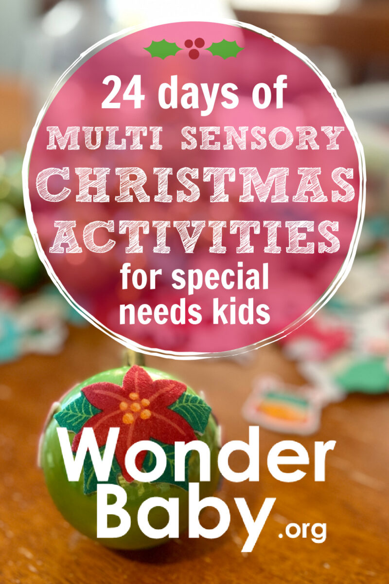 24 Days of Multisensory Christmas Activities for Special Needs Kids