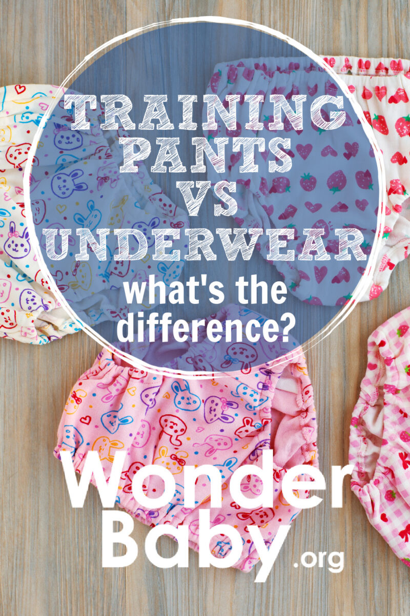 Training Pants vs. Underwear: What’s the Difference?