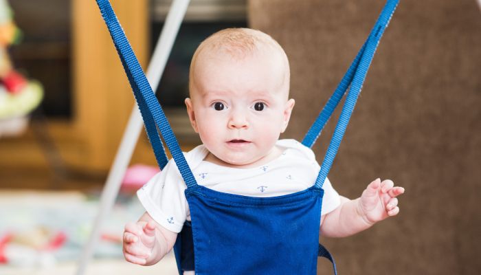 Baby in jumper.