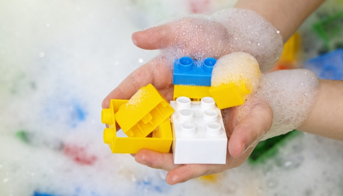 Clean Bath Toys Without Bleach