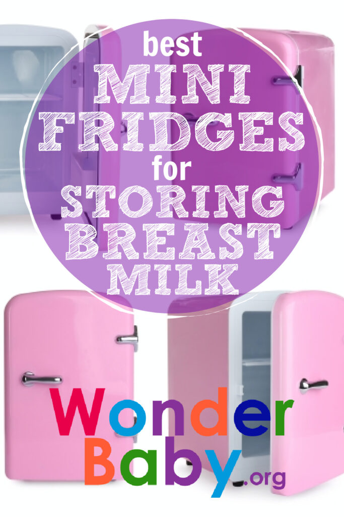 Best mini fridges for storing breastmilk pin.