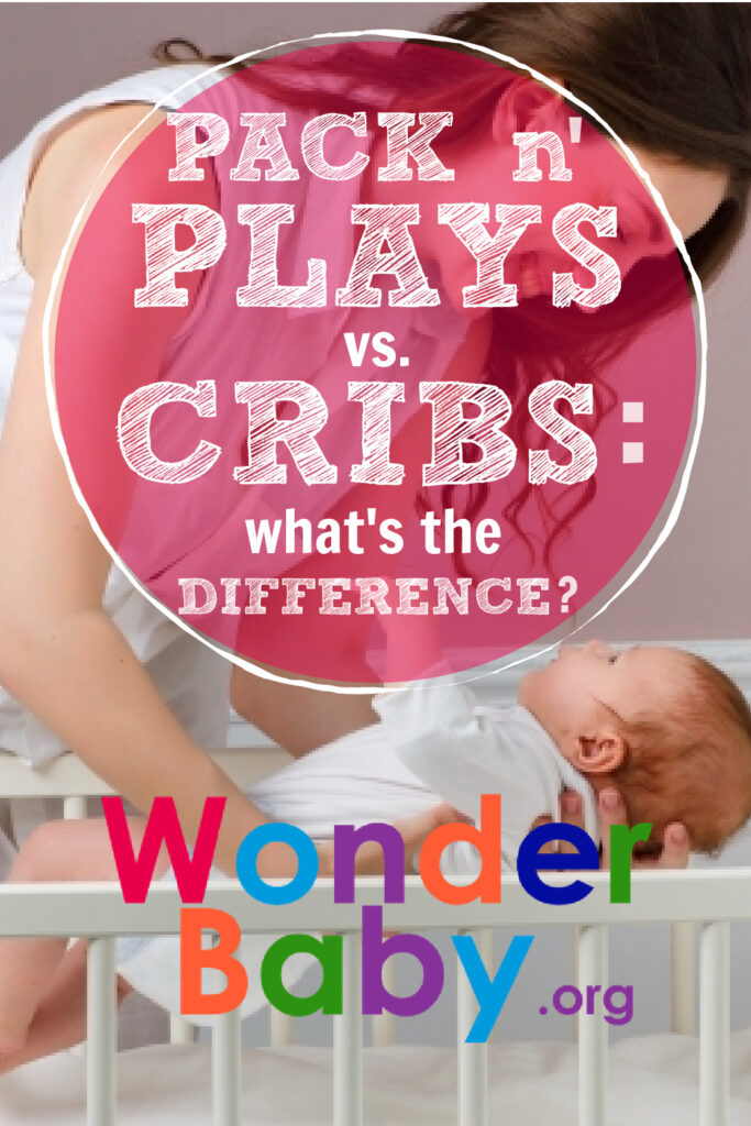 Pack n' play vs. cribs: What's the difference pin