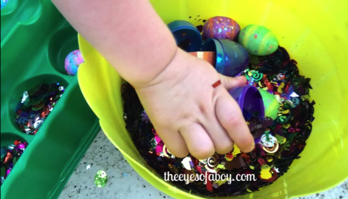 Spring Confetti Basket