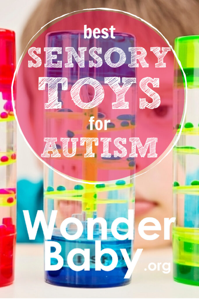 Best sensory toys for autism pin.
