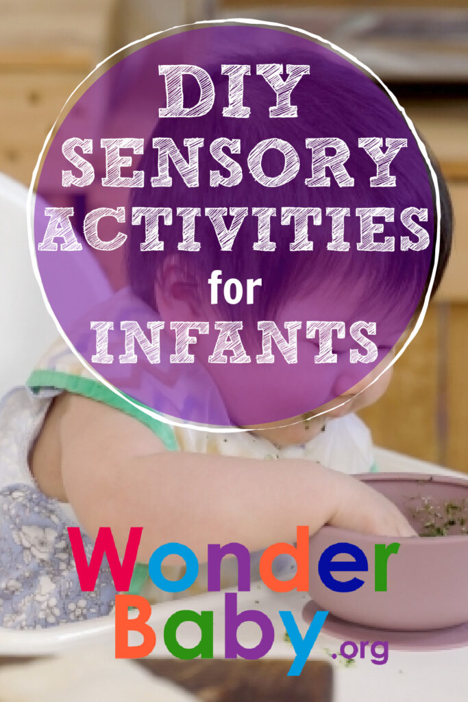 DIY Sensory Activities for Infants pin.