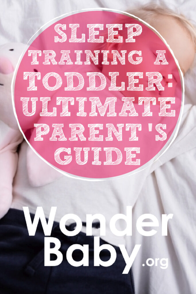 Sleep training a toddler: Ultimate parent's guide pin