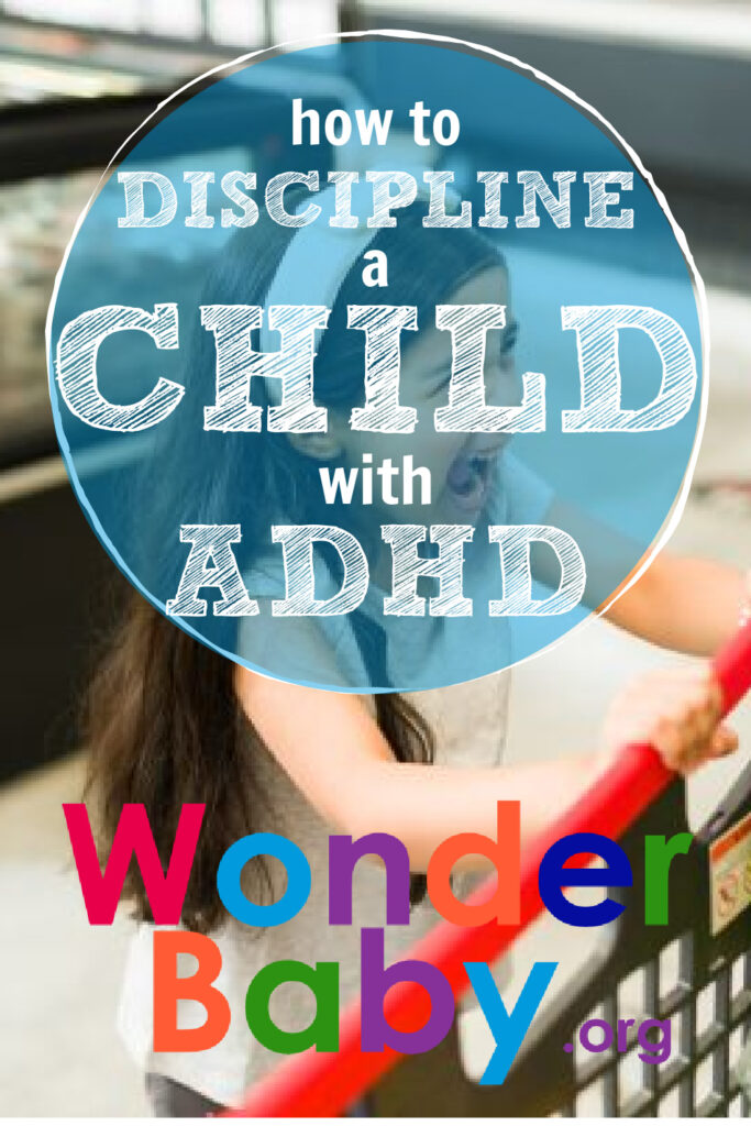 How to Discipline a Child With ADHD Pin