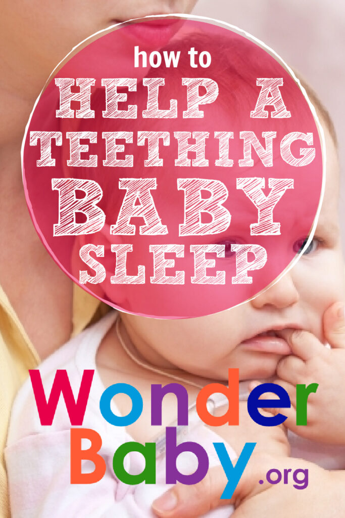 How to Help a Teething Baby Sleep Pin