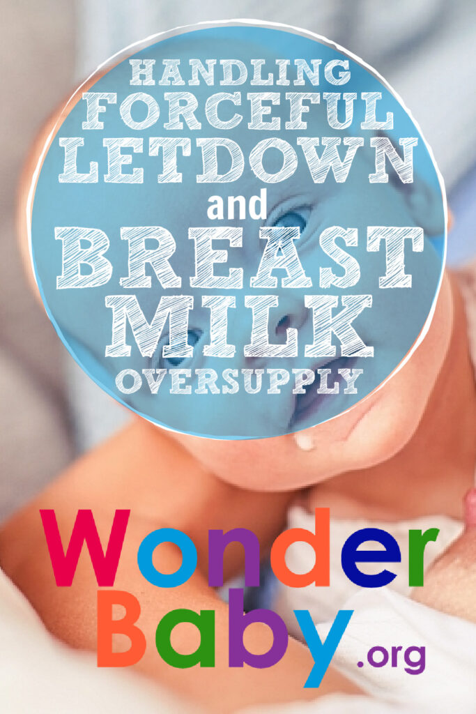 Handling Forceful Letdown and Breast Milk Oversupply Pin