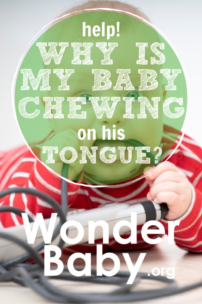 Help! Why Is My Baby Chewing on His Tongue Pin