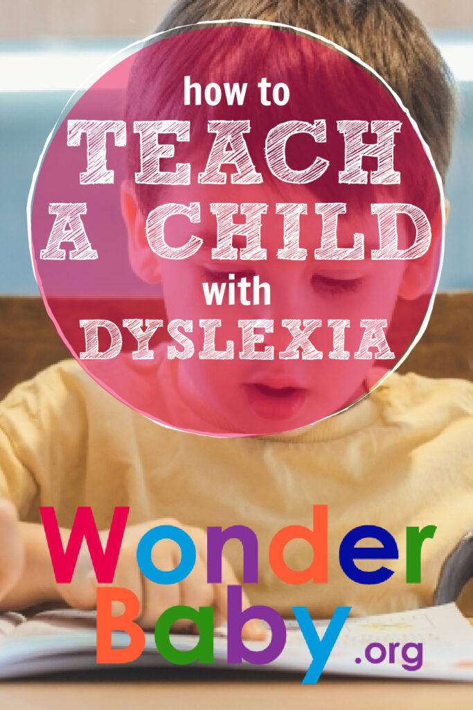 How to Teach a Child With Dyslexia Pin