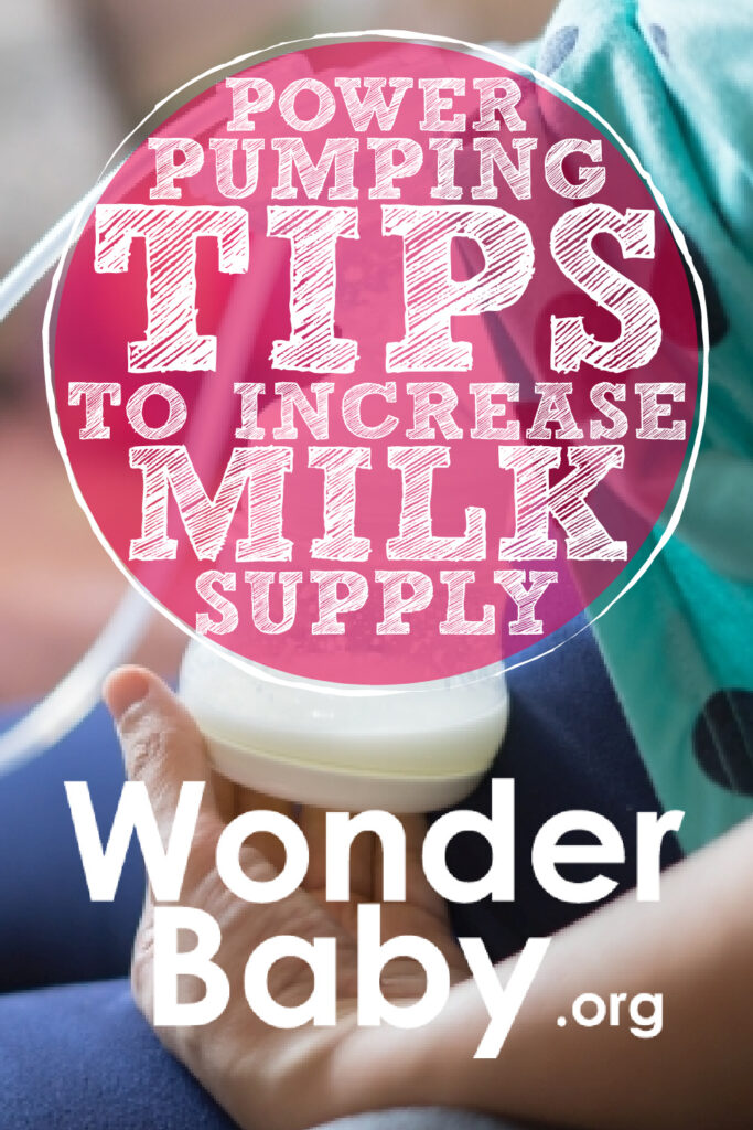 Power Pumping Tips to Increase Milk Supply Pin
