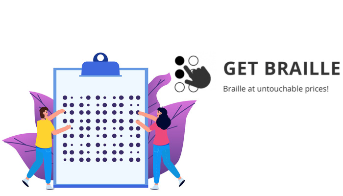 Get Braille logo