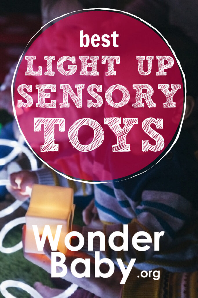 Best Light Up Sensory Toys Pin