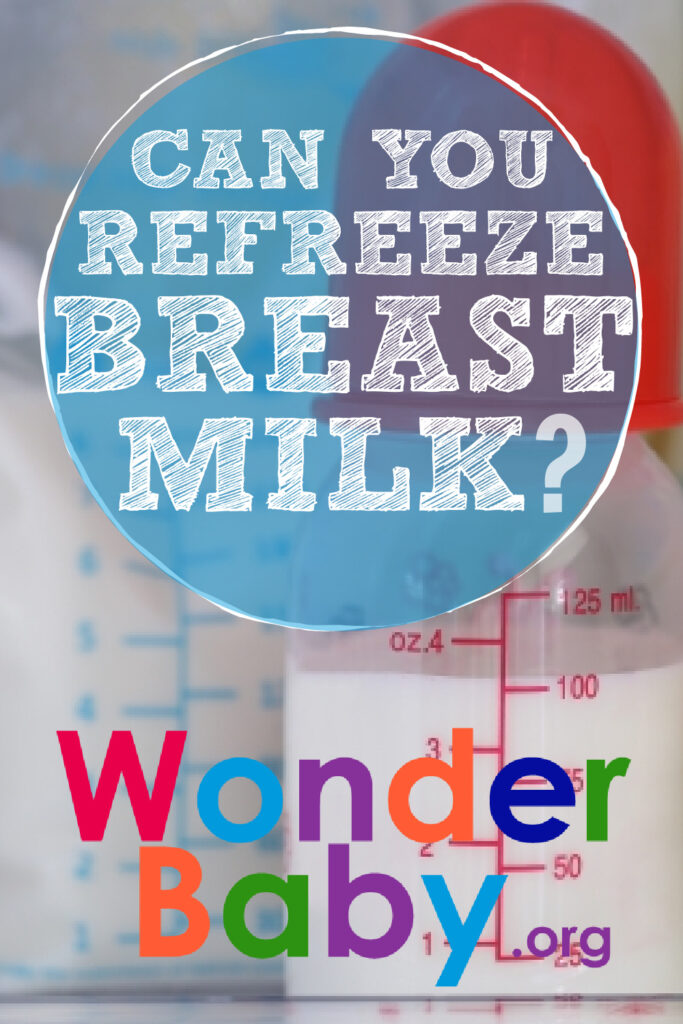 Can You Refreeze Breast Milk Pin
