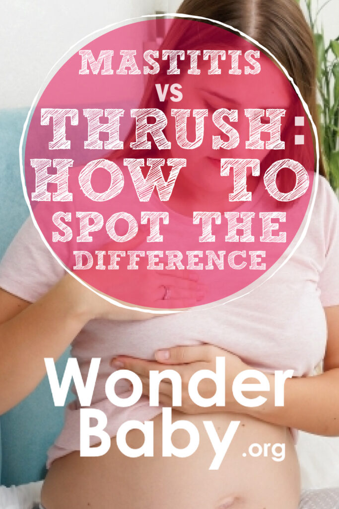 Mastitis vs Thrush: How to Spot the Difference.