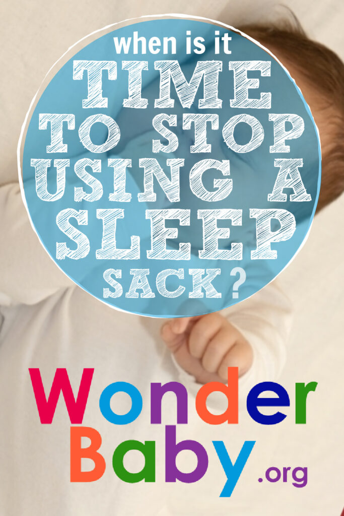 When Is It Time to Stop Using a Sleep Sack Pin