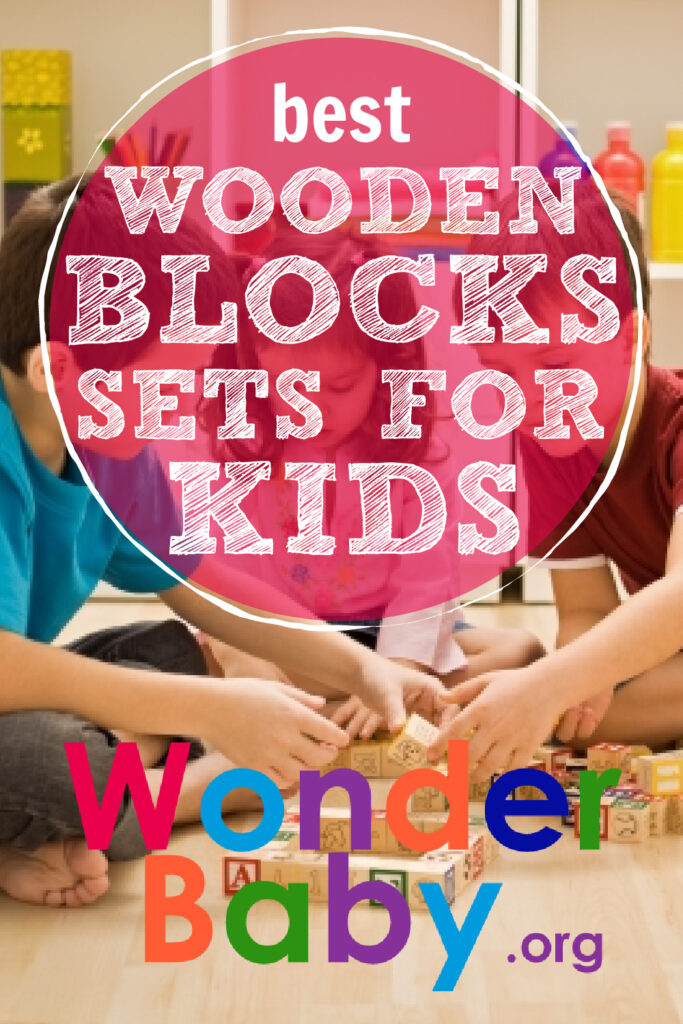 Best Wooden Blocks Sets for Kids Pin