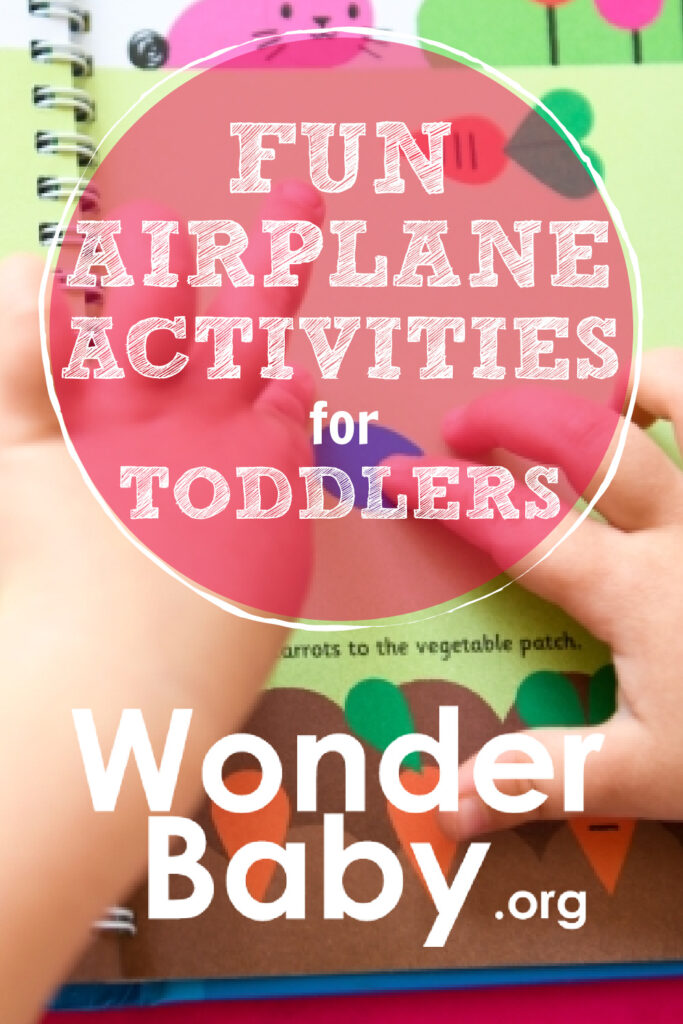 Fun Airplane Activities for Toddlers Pin