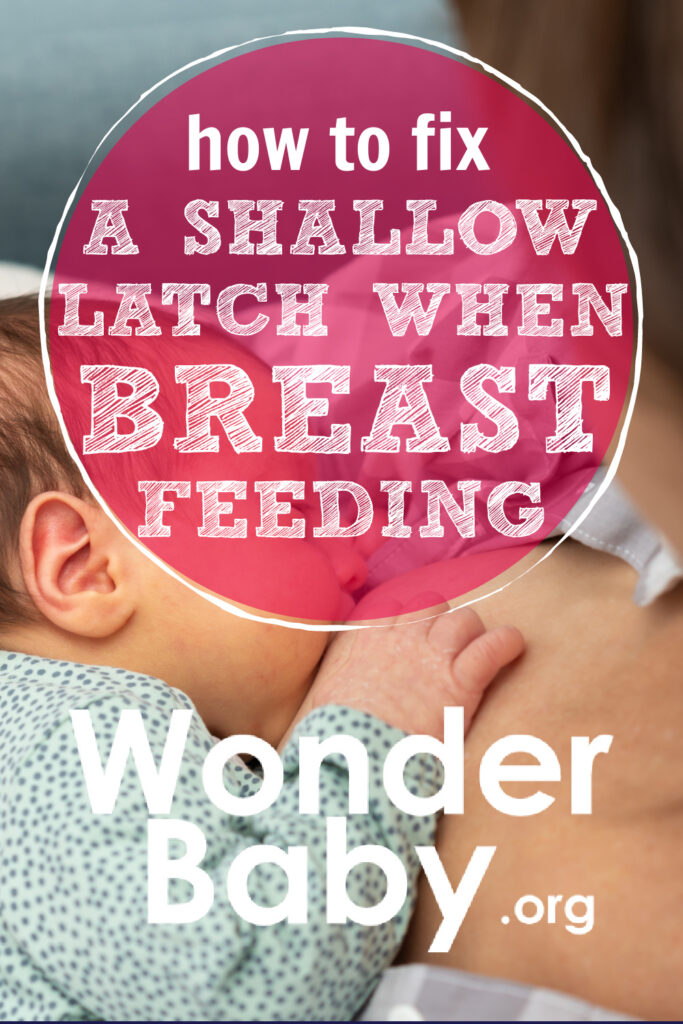 How to Fix a Shallow Latch When Breastfeeding