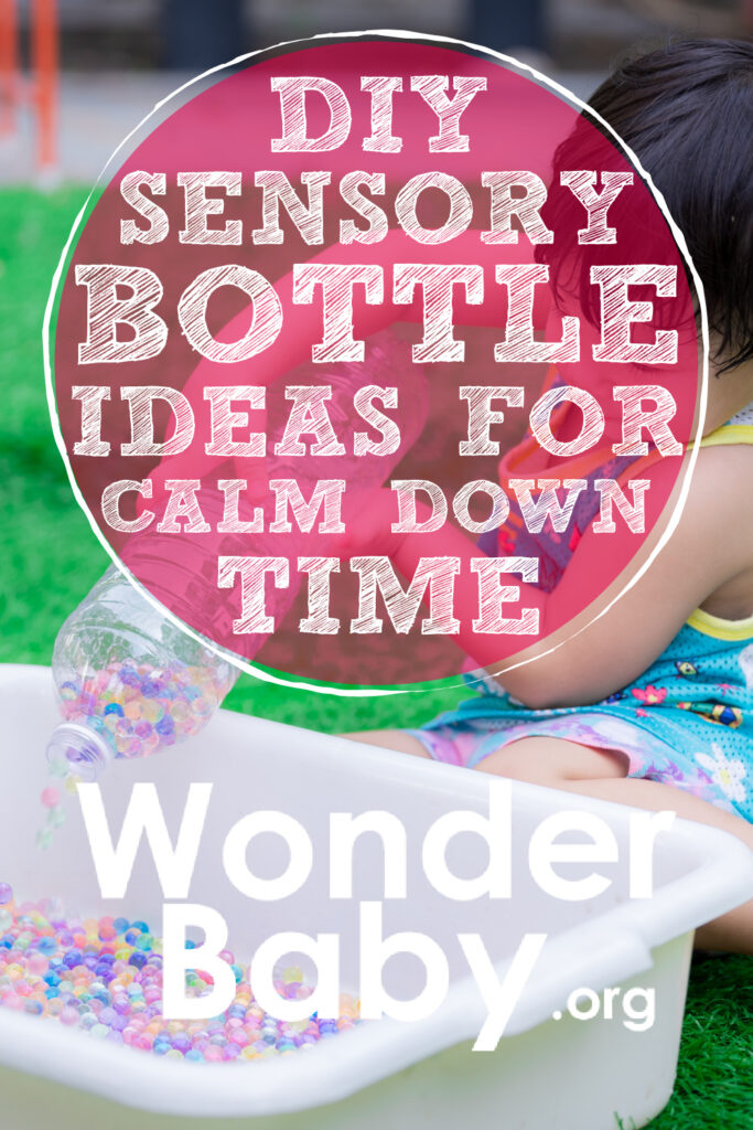 DIY Sensory Bottle Ideas for Calm Down Time