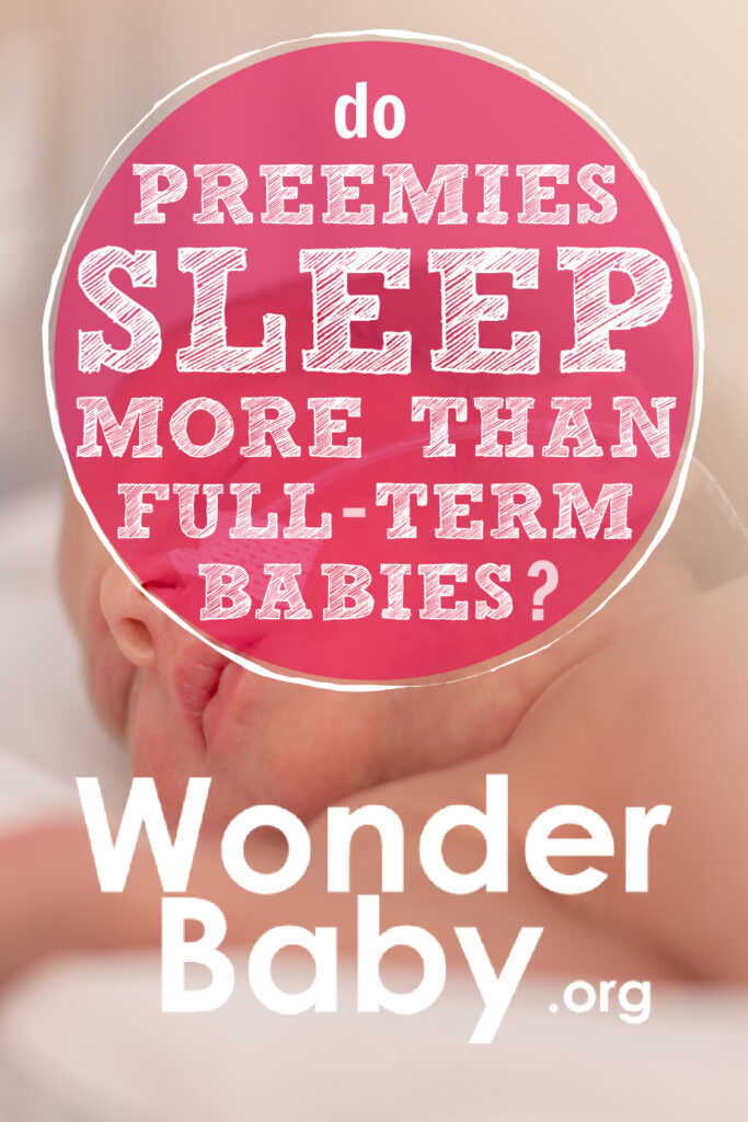 Do Preemies Sleep More Than Full-Term Babies?