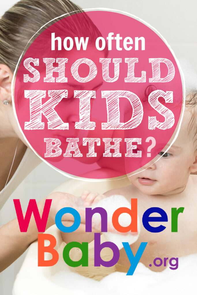How Often Should Kids Bathe