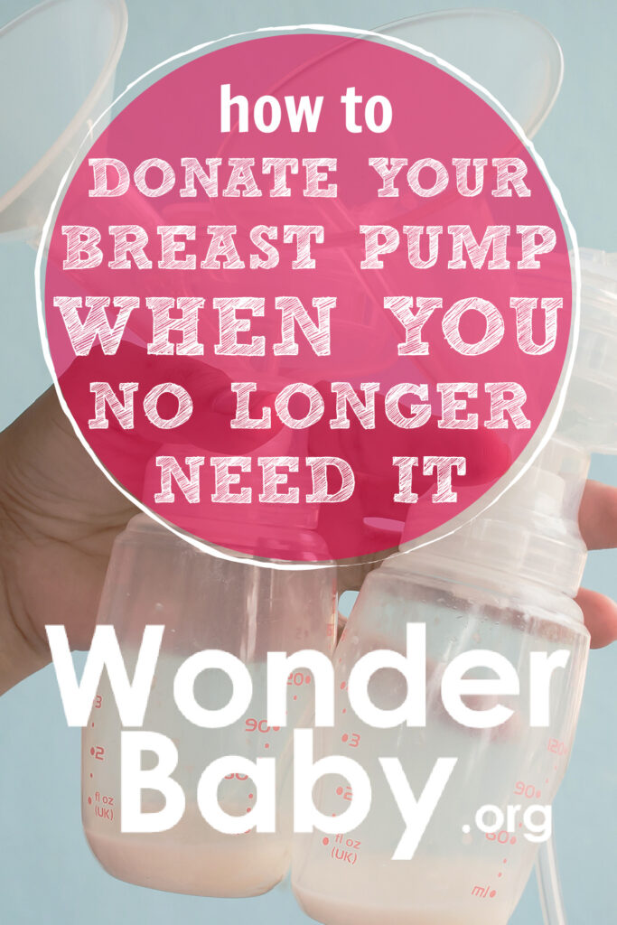 How to Donate Your Breast Pump When You No Longer Need It