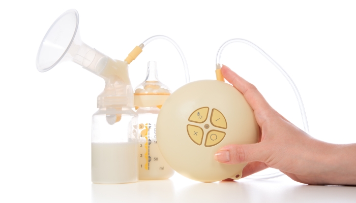 New compact electric breast pump to increase milk.