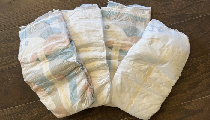 Set of diapers