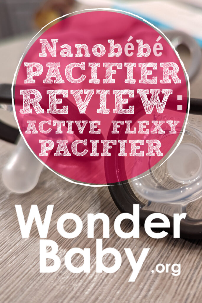 Nanobébé Pacifier Review: Active Flexy Pacifier