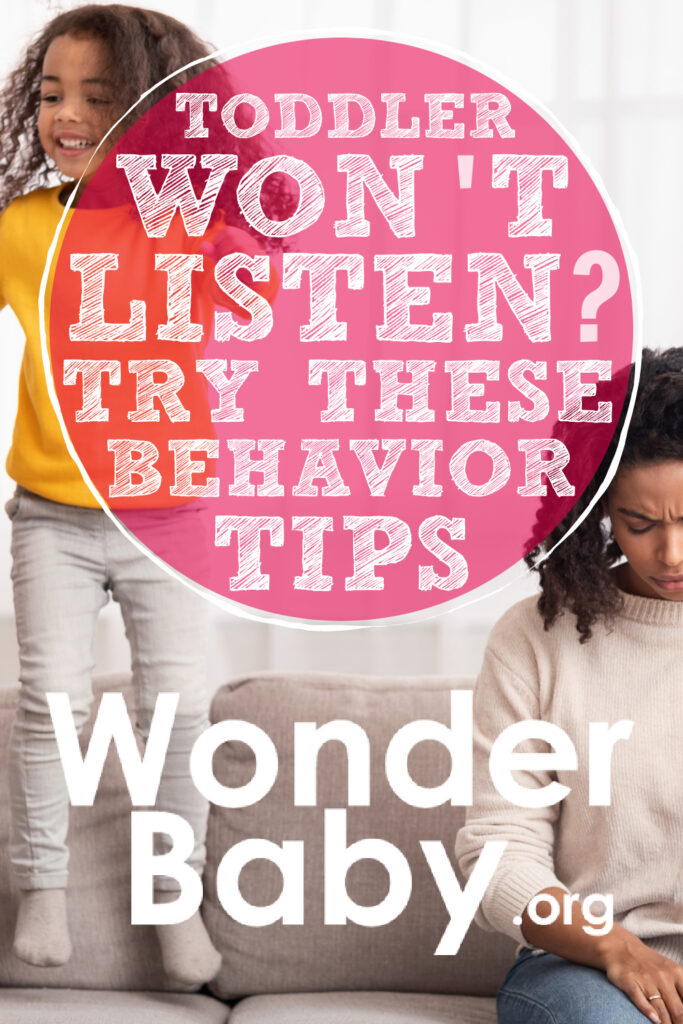 Toddler Won’t Listen? Try These Behavior Tips