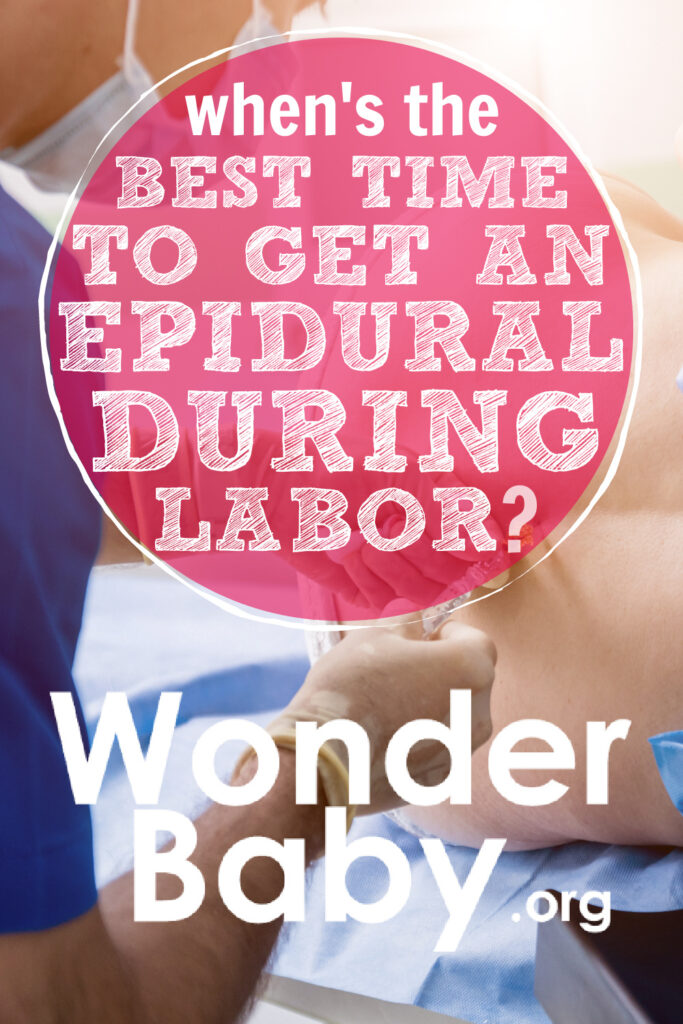 When’s the Best Time to Get an Epidural During Labor?