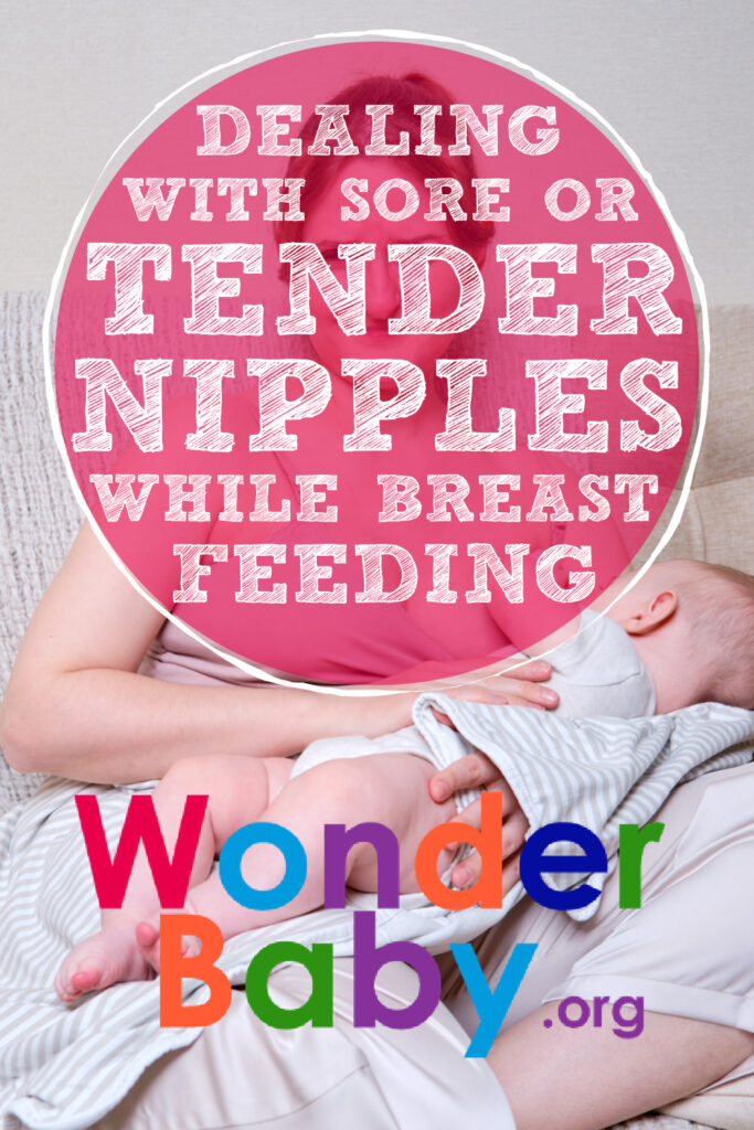 Dealing With Sore or Tender Nipples While Breastfeeding