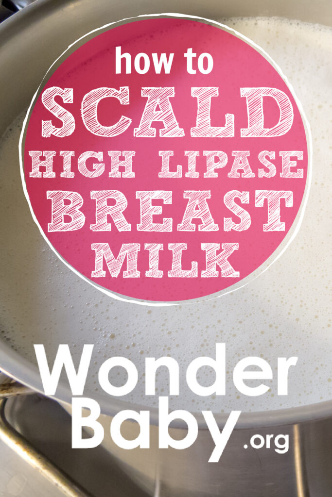 How to Scald High Lipase Breast Milk