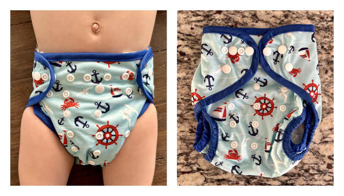 Simfamily Waterproof Diaper Cover Collage
