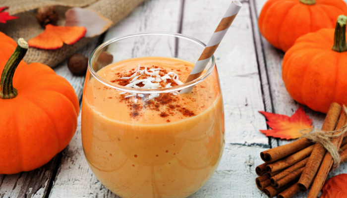 Pumpkin pie smoothie