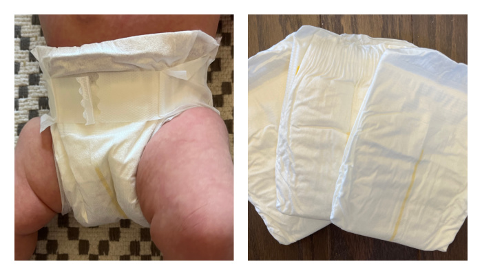 Dyper Bamboo Diapers Collage