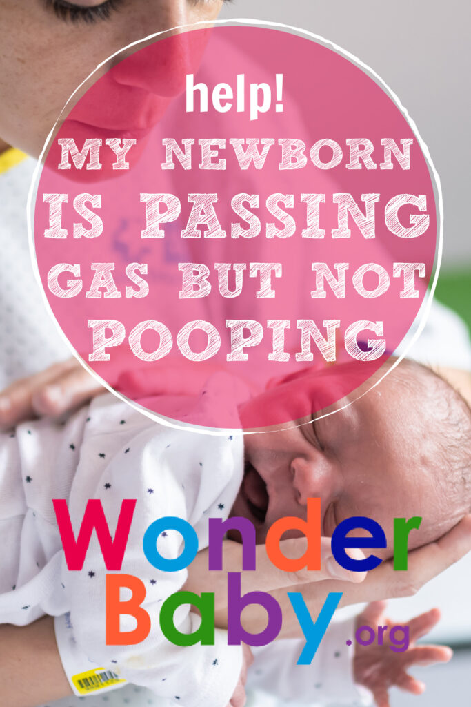 Help! My Newborn Is Passing Gas but Not Pooping