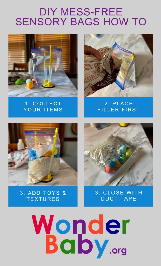 DIY Mess-Free Sensory Bags